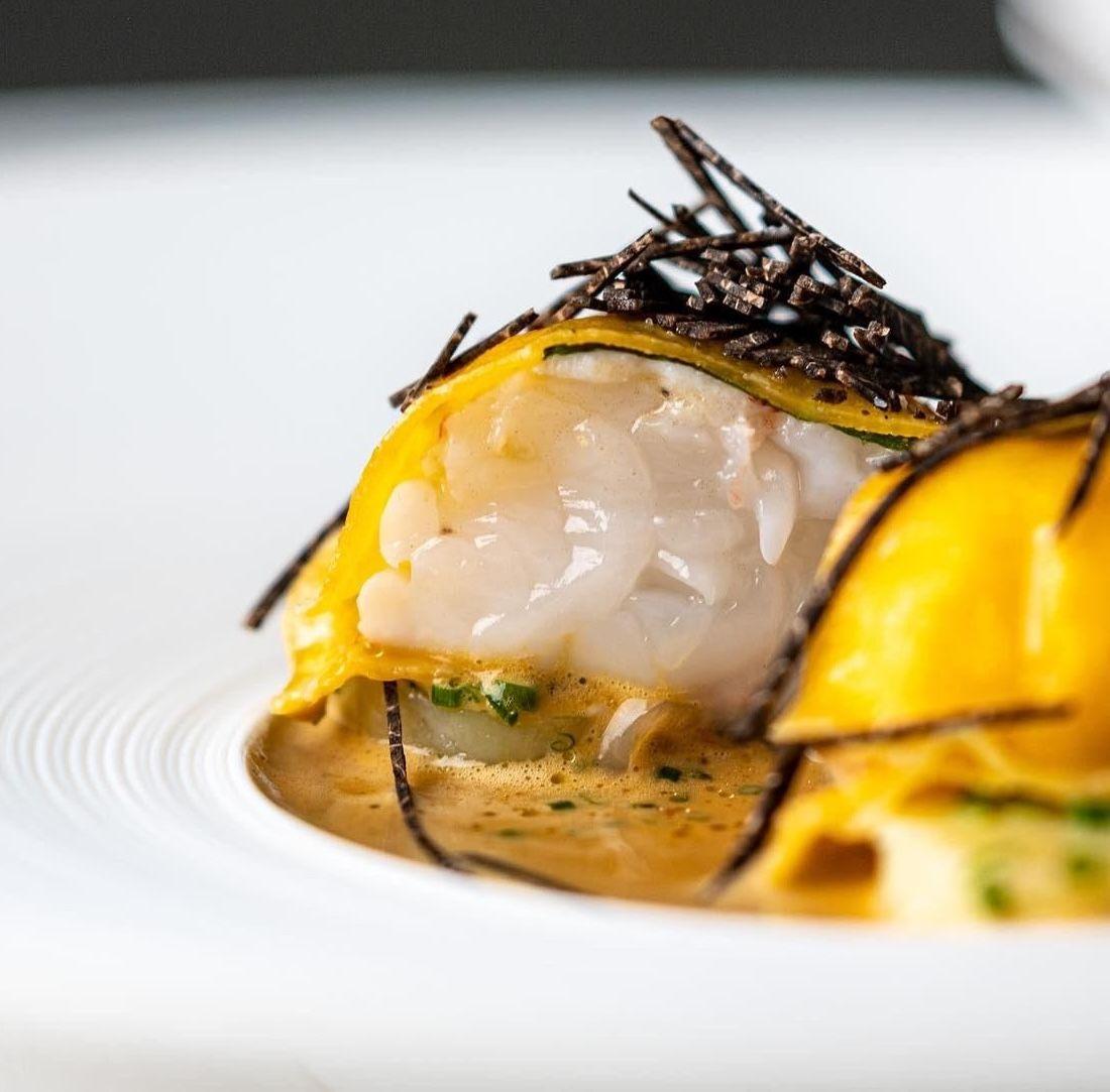Raviole de homard